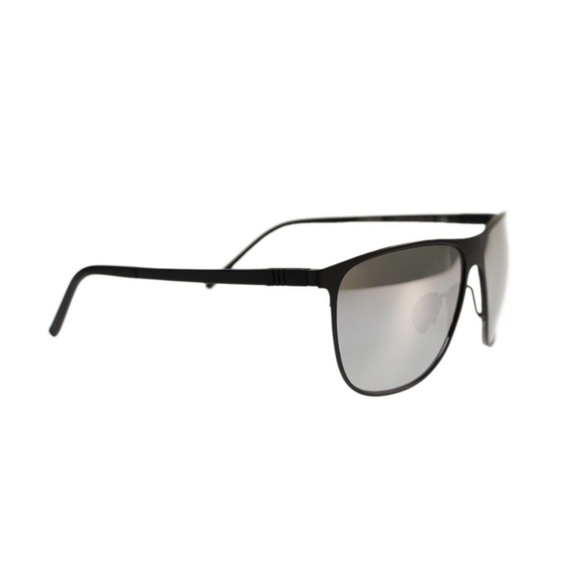 Porsche Design Sunglasses - P'8609-A Black/Mirror 58-14-140 - Picture 2 of 5